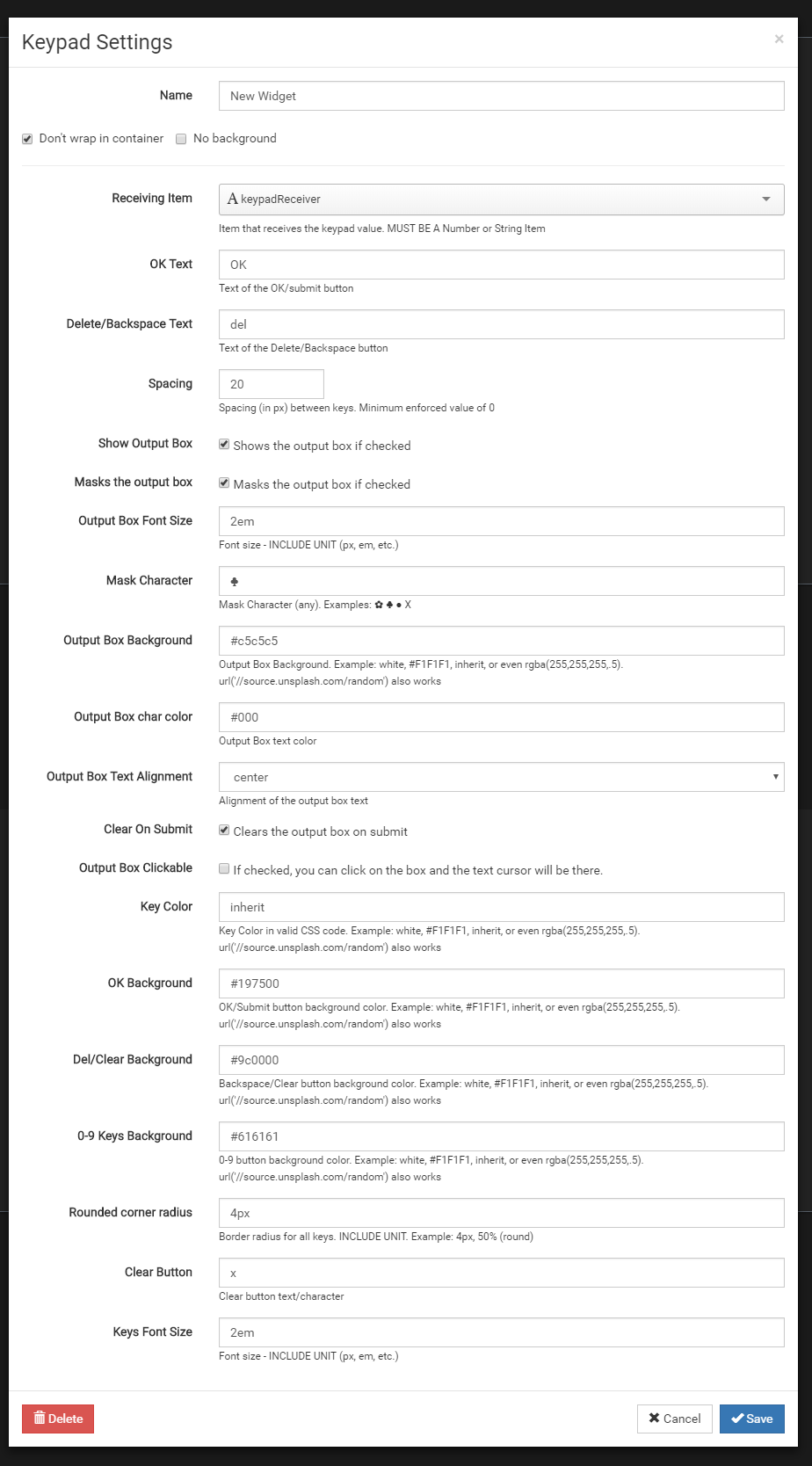 openhab_widget_keypad_settings|276x500