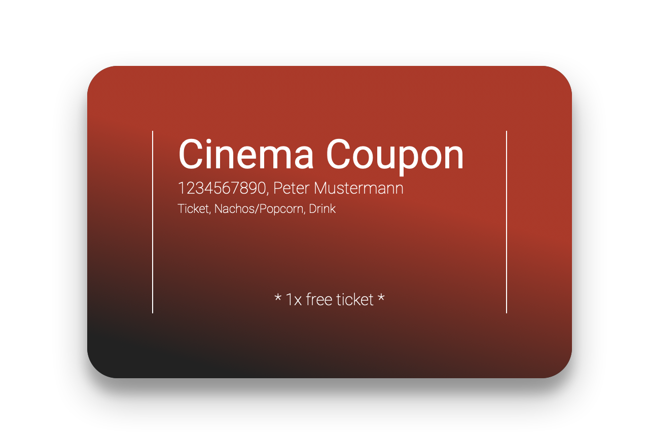 Cinema Coupon