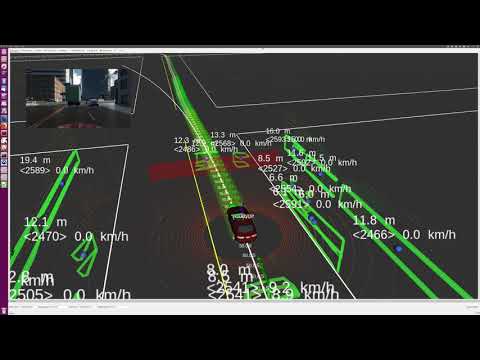 Autonomous driving in LGSVL demonstration video