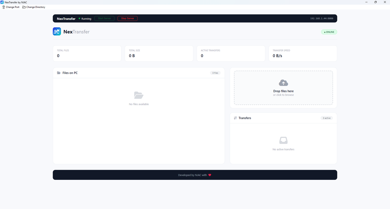 NexTransfer 1.0.0