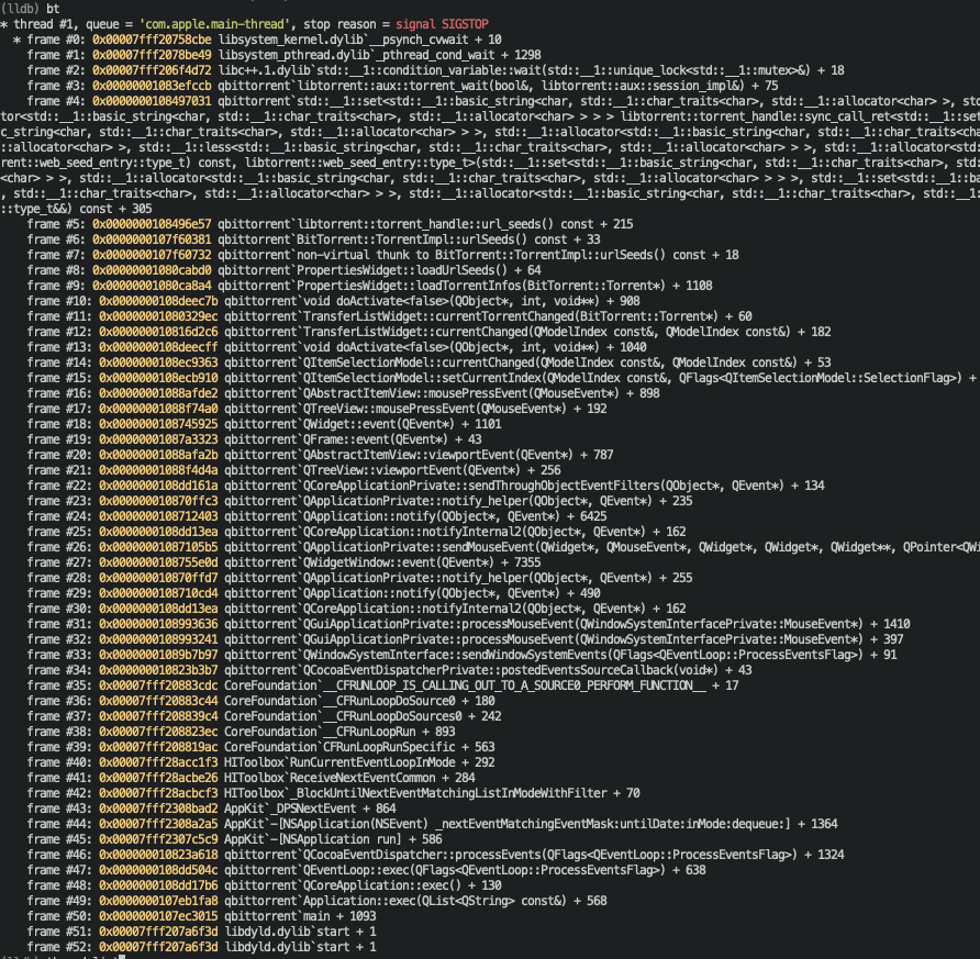 Thread Deadlock on start · Issue #19691 · qbittorrent/qBittorrent · GitHub