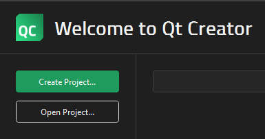 Click "Open Project"