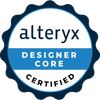 Alteryx Designer Core Certification