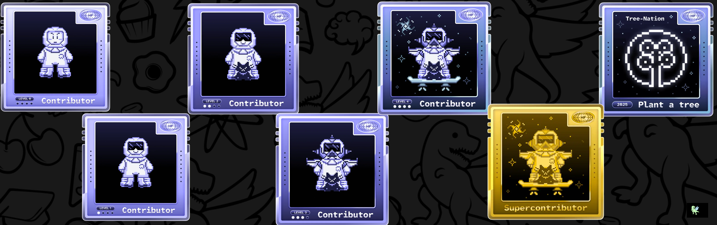 An image of @rishi713144's Holopin badges, which is a link to view their full Holopin profile