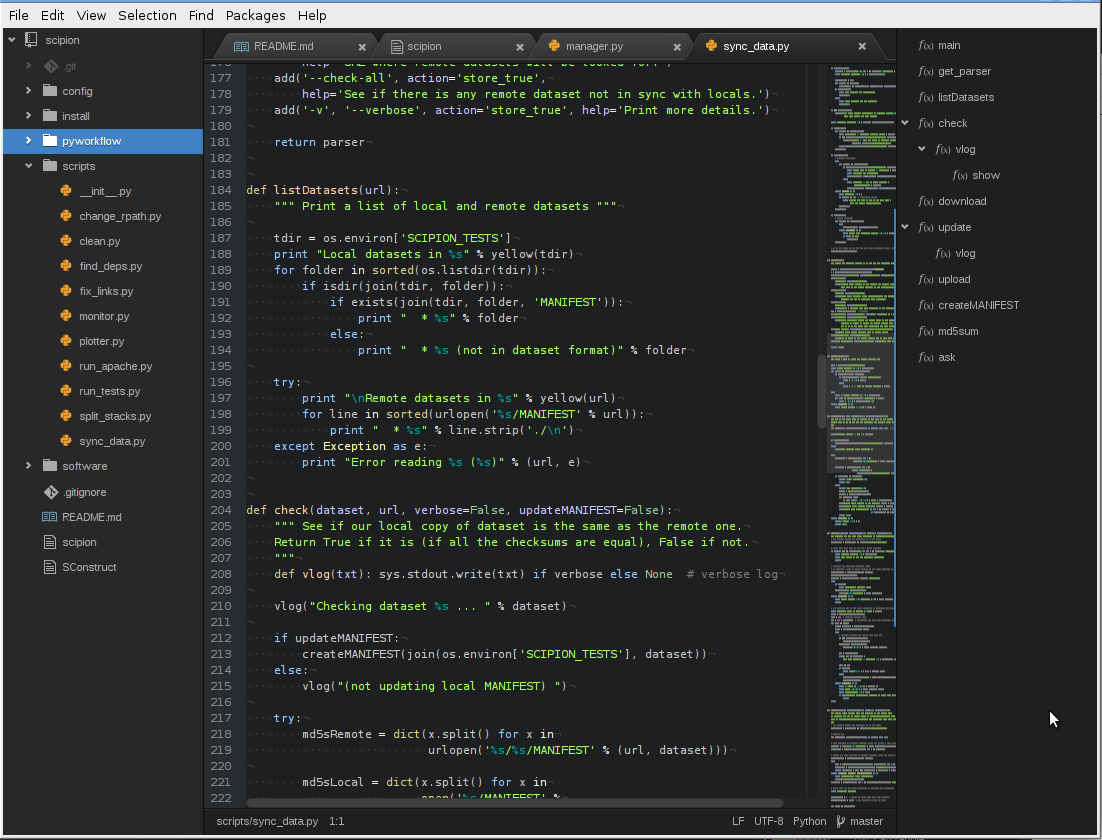 Atom Screenshot