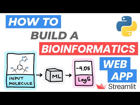 Building a Bioinformatics Web App in Python - Streamlit Tutorial #7