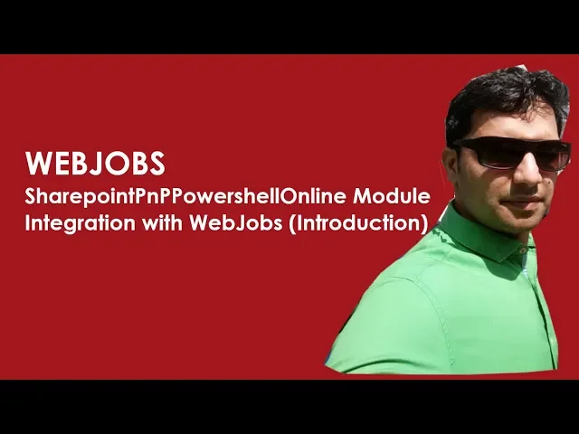 (7/7) WebJobs:  Connect to the SharePoint and deploy as an Azure WebJobs