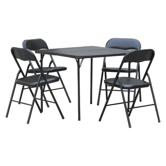 5pc-folding-table-set-black-plastic-dev-group-1