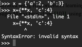 Error with Python 2.7