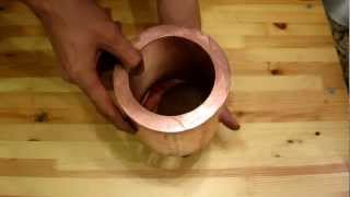 Neodymium magnet in FAT copper pipe