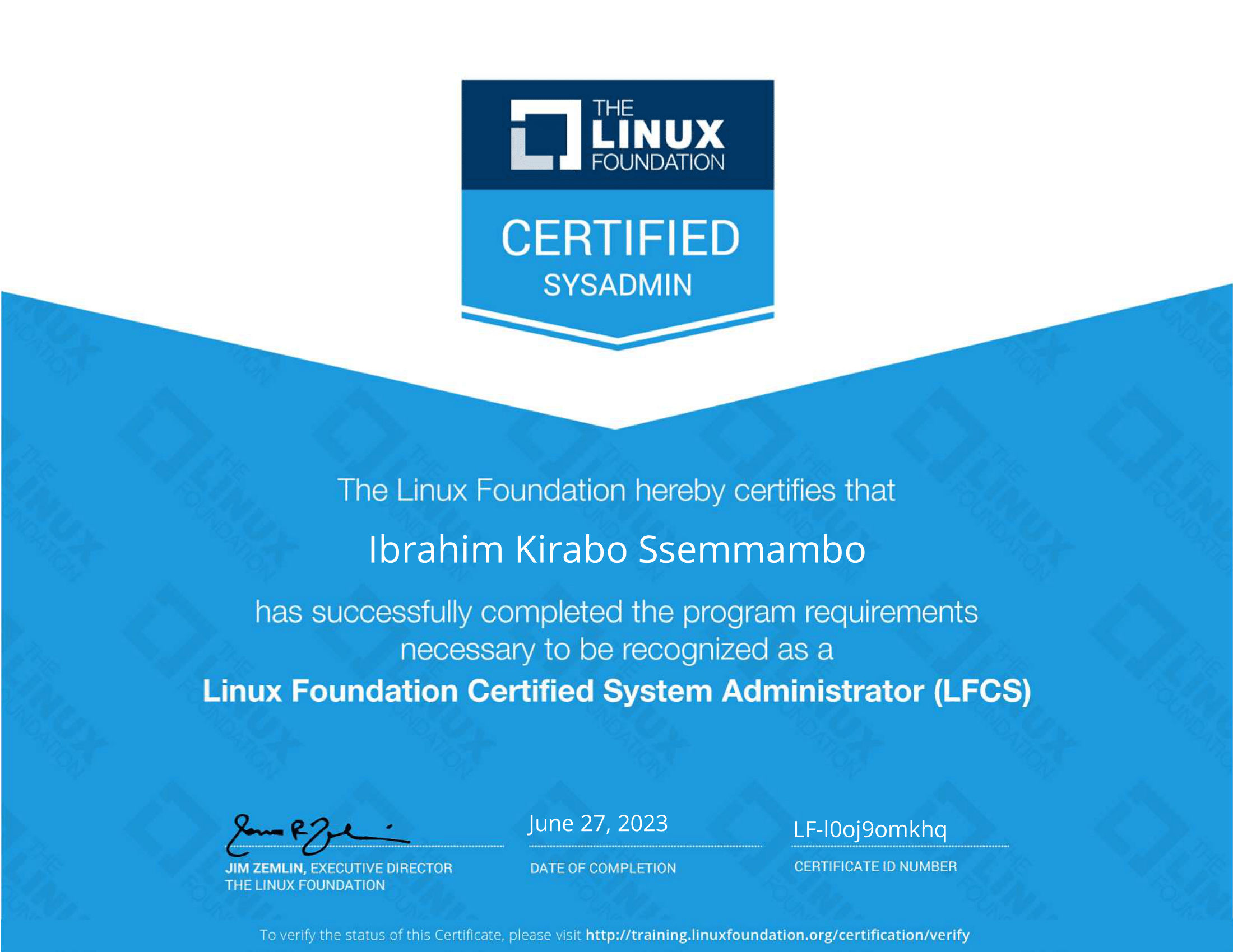 Certified Linux System Administrator