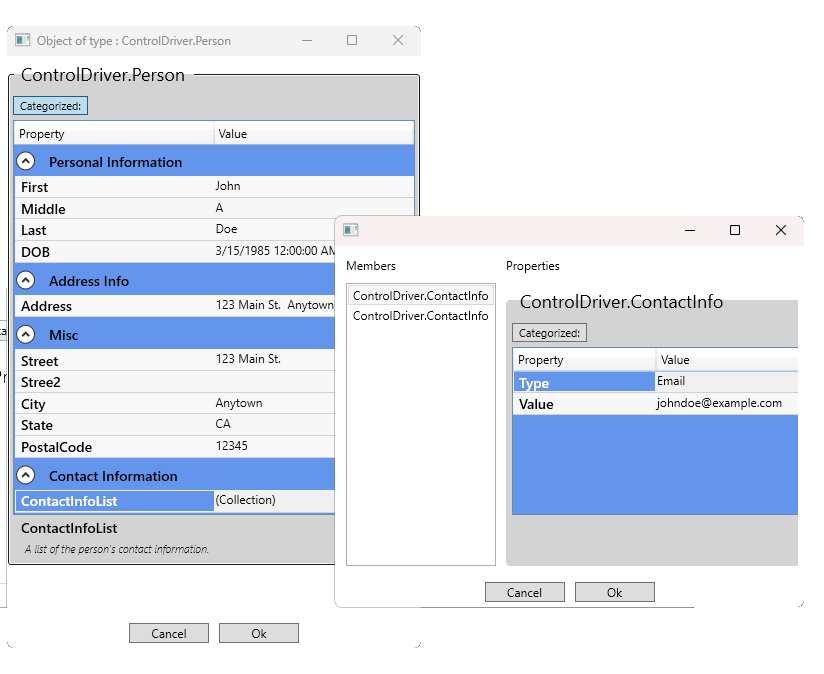 PropertyGrid