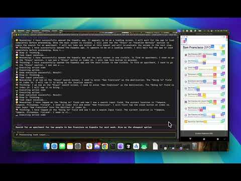 Droidrun Accommodation Booking Demo
