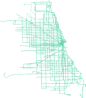 Chicago Public Transit Network