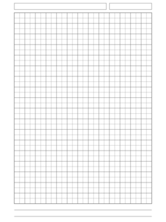 Metric 5mm grid, portrait