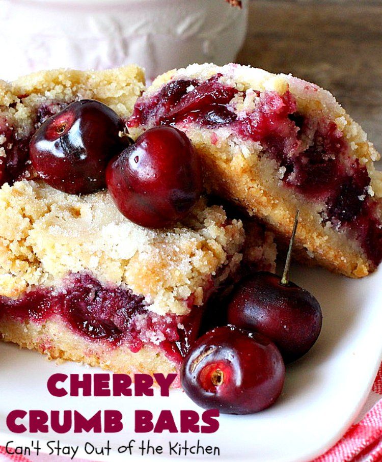 Cherry Crumb Bars