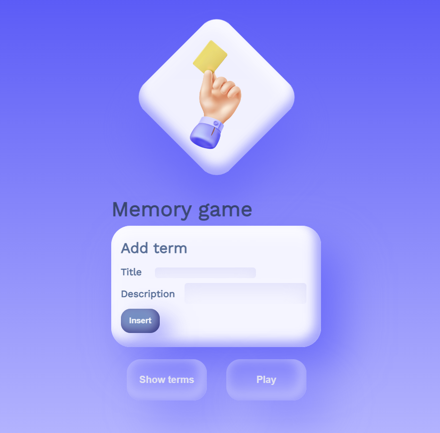 GitHub - dominikgubo/Web-Memory-Game: Simple web memory game · GitHub