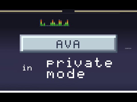 AVA in private mode