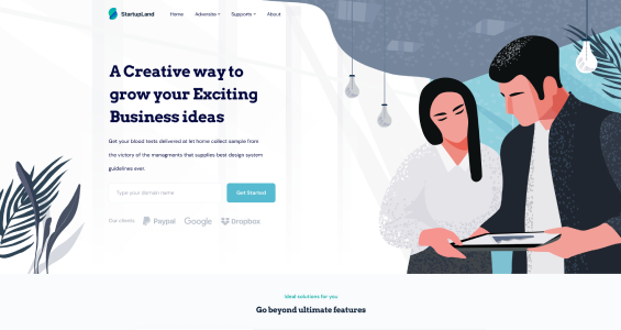 GitHub - Startup-Landing/Startup-Landing: Collection of free top of the ...