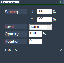 Scenery properties