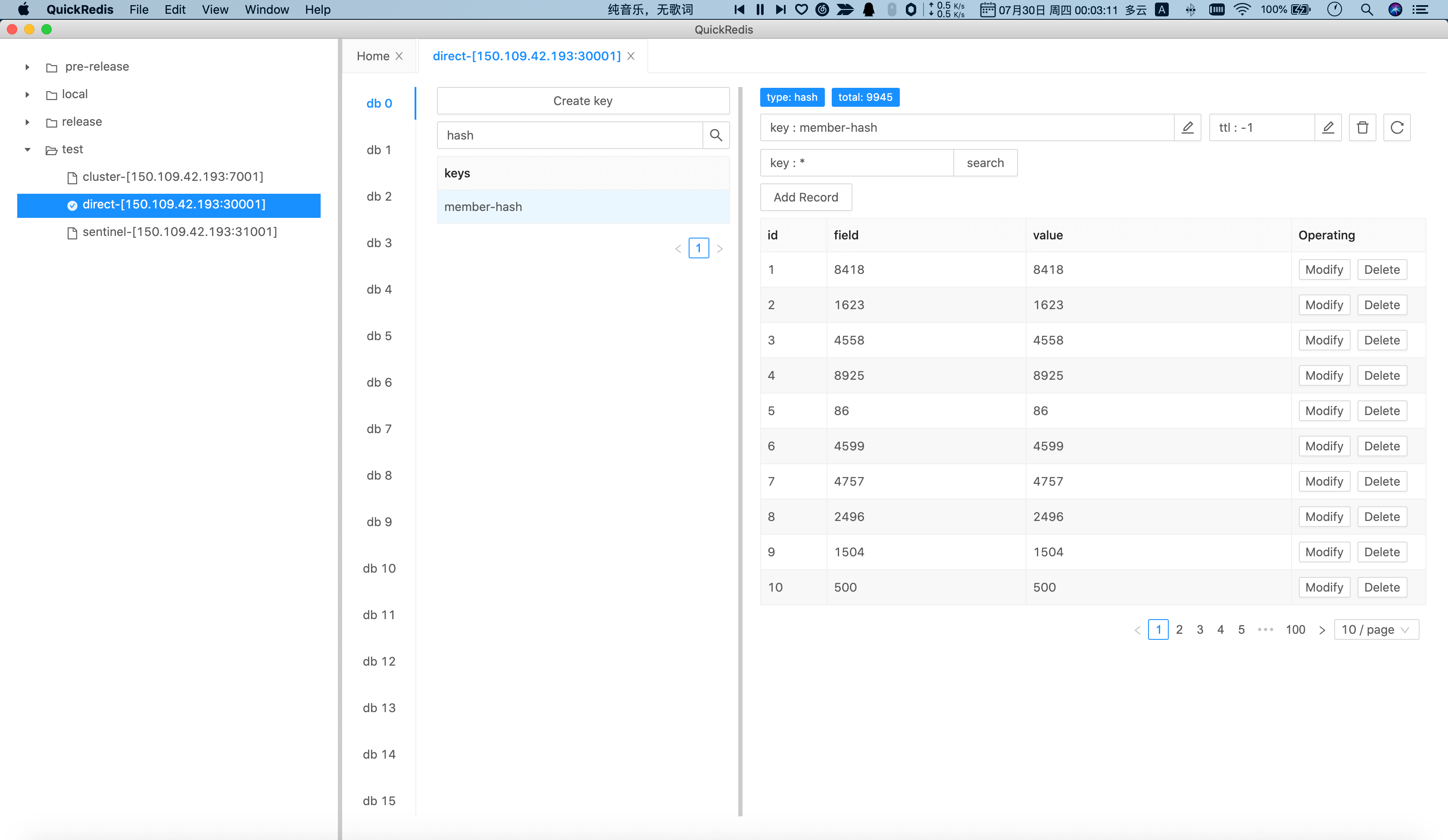 hash type management