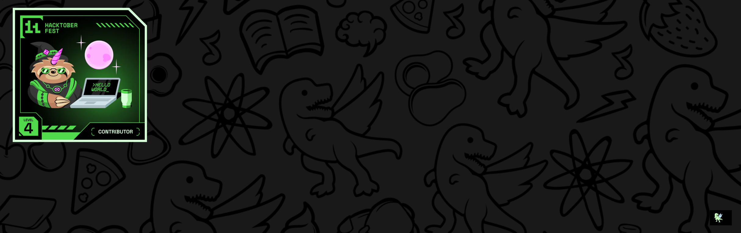 An image of @mihirsaidudekula's Holopin badges, which is a link to view their full Holopin profile