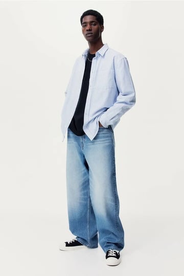 men-blue-baggy-jeans-size-31-30-hm-1