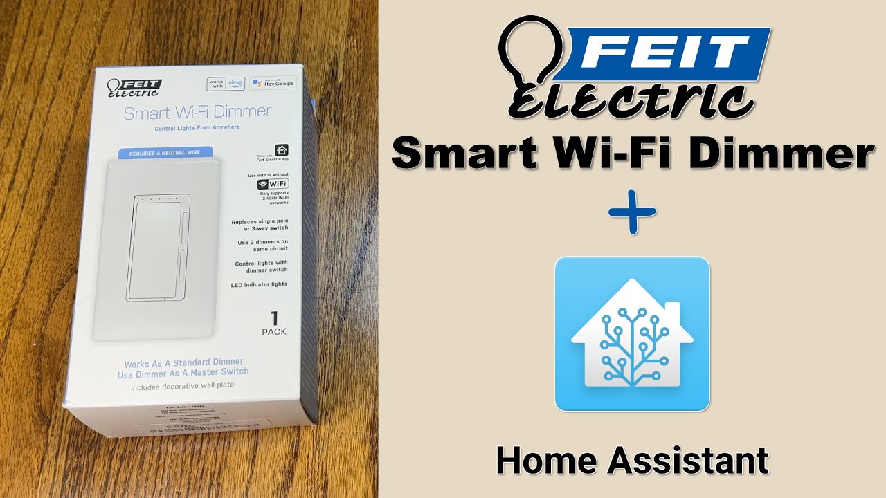Upgrading the FEIT Electric Smart WiFi Dimmer to work with Home Assistant