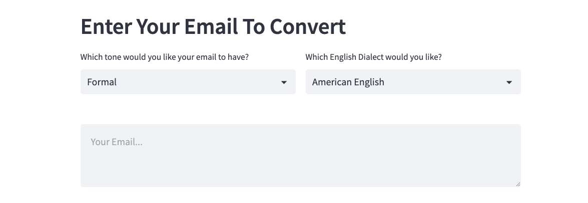Email Converter Preview