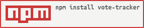 vote-tracker NPM Package