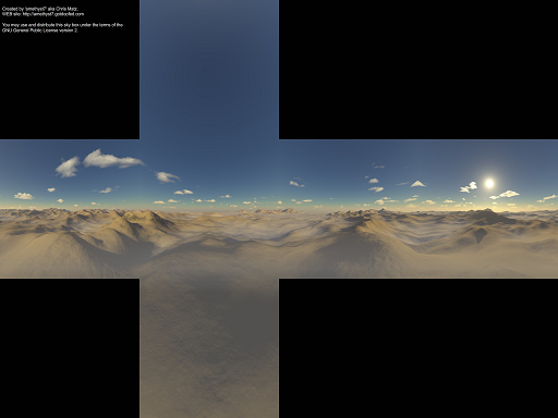 Texture cubemap exemple