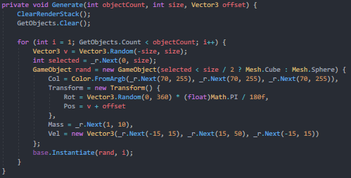 code for primitives explosion