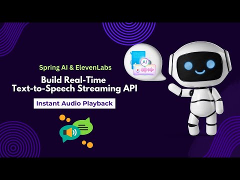 Build Real-Time Text-to-Speech Streaming API with Spring AI & ElevenLabs | Instant Audio Playback