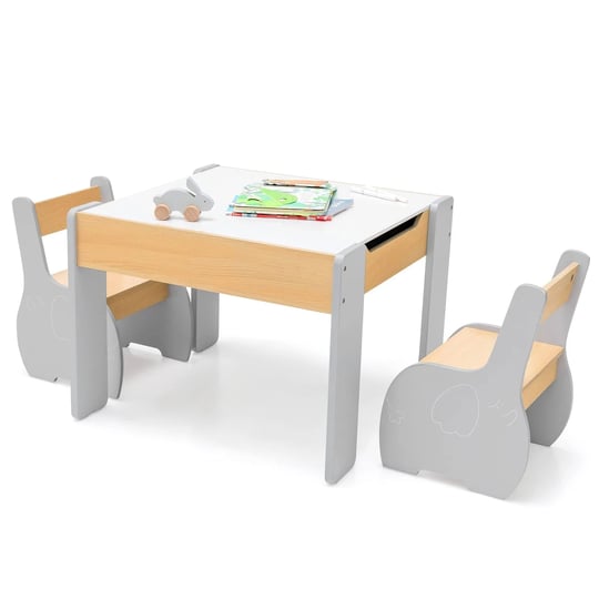 infans-3-in-1-kids-table-and-chair-set-wood-multi-activity-table-with-detachable-blackboard-for-todd-1