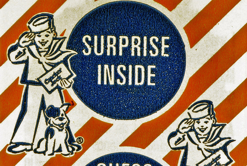 Cracker Jack surprise inside logo