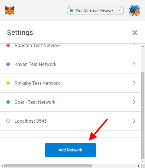 Add Network