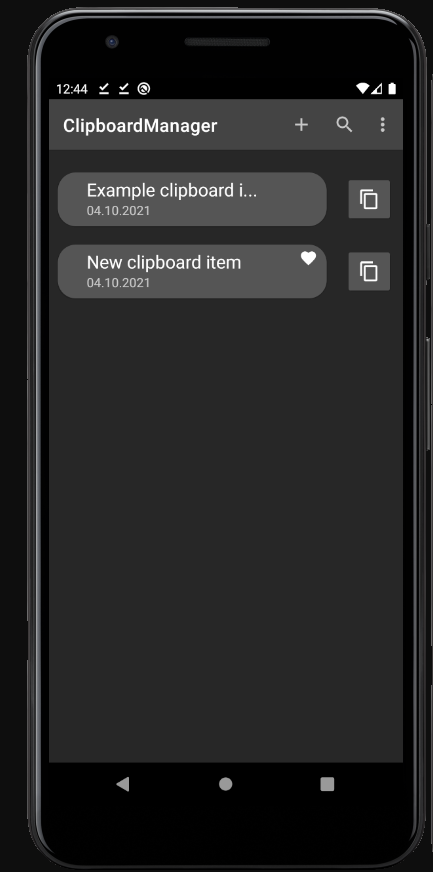 GitHub - AleksandarGT/ClipboardManager: Android application meant for ...