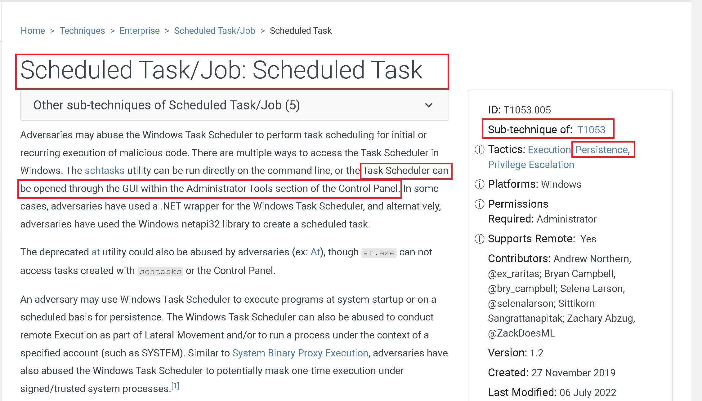 Scheduled Task-Job