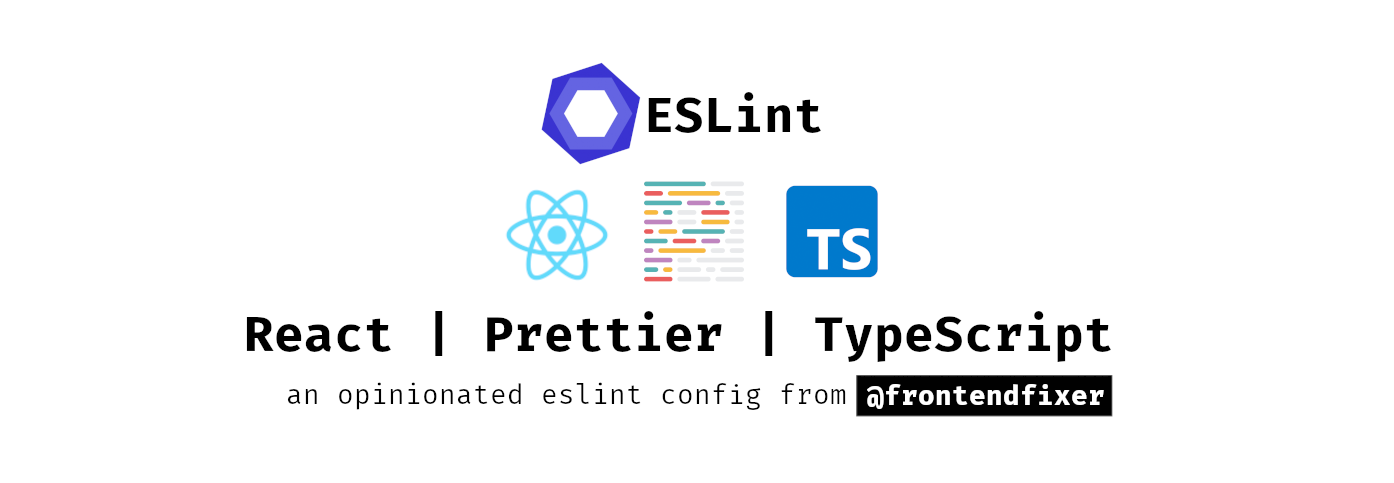 Eslint Prettier TypeScript Setup from @frontendfixer