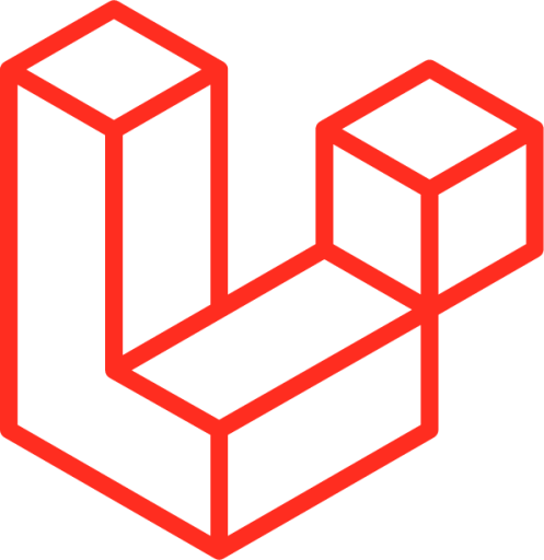 Laravel icon that redirects to official web site