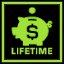 Achievement badge icon