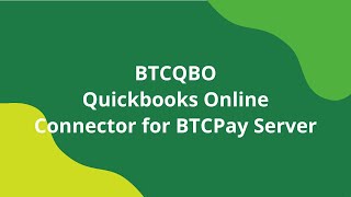 BTCPay QuickBooks