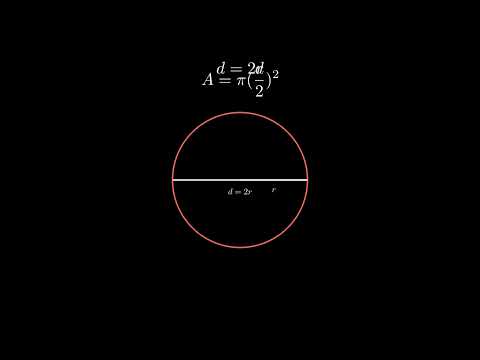 Circle Area Diameter