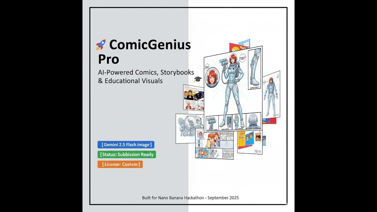 ComicGenius Pro Demo Video