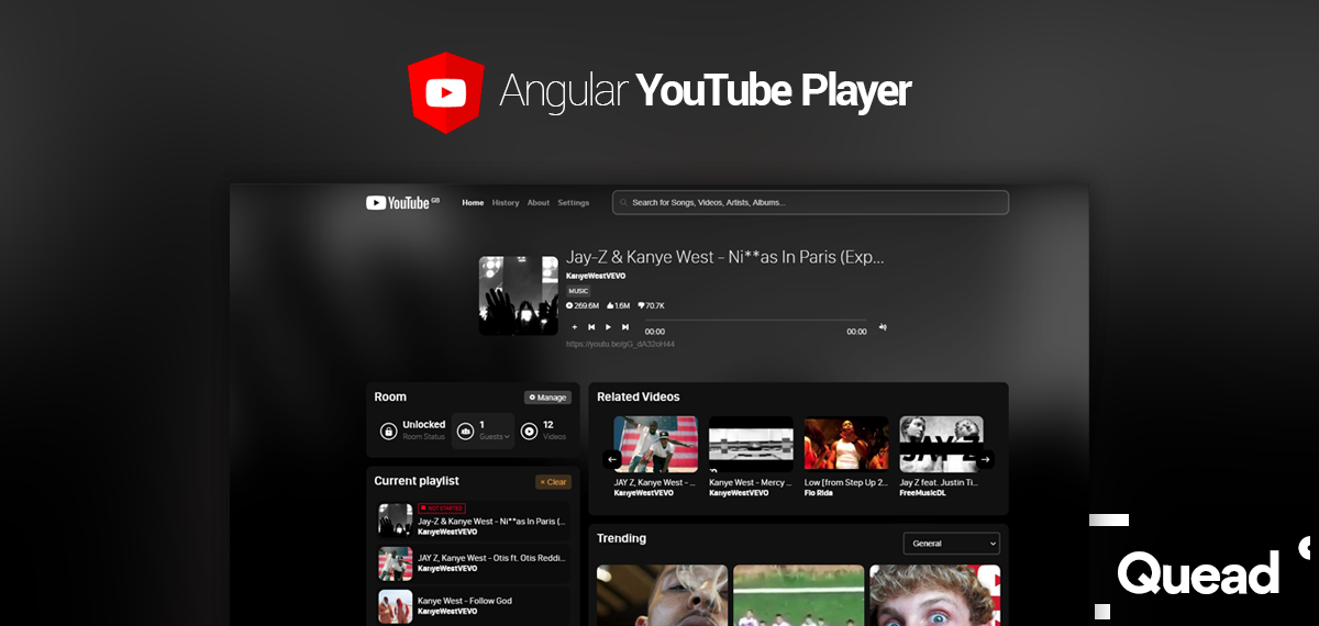 Angular YouTube Player Logo