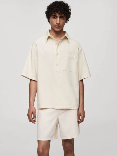 mango-man-chest-pocket-cotton-shirt-off-white-s-men-1