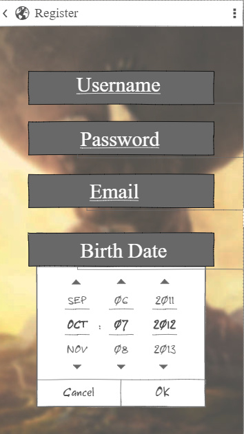 Sign-up Screen