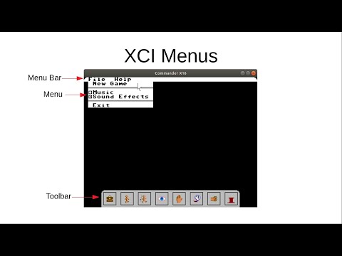 XCI Tutorial, Episode 3: Menus