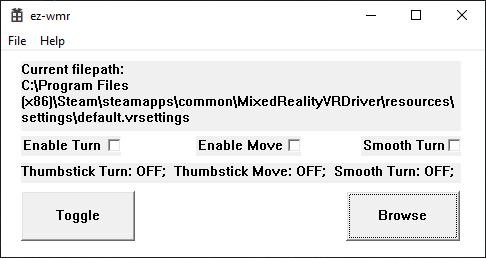 filepath on first startup