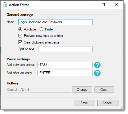 ActionEditor